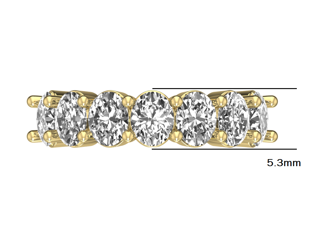 14kt Oval Devotion Engagement Set