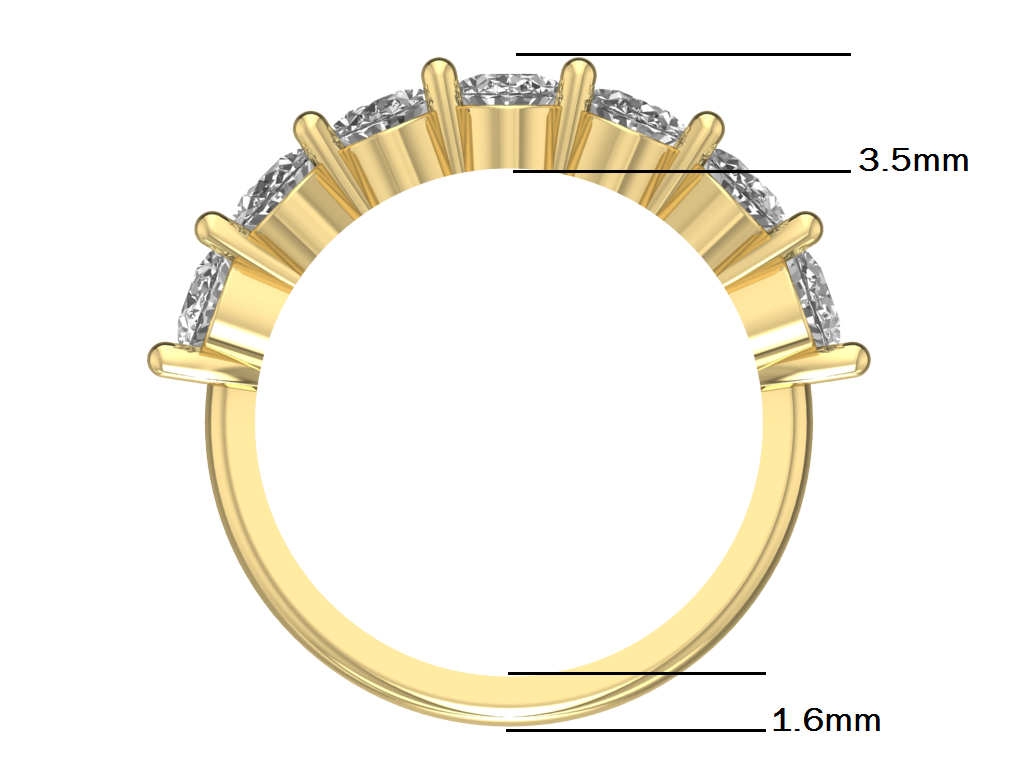 14kt Oval Devotion Engagement Set