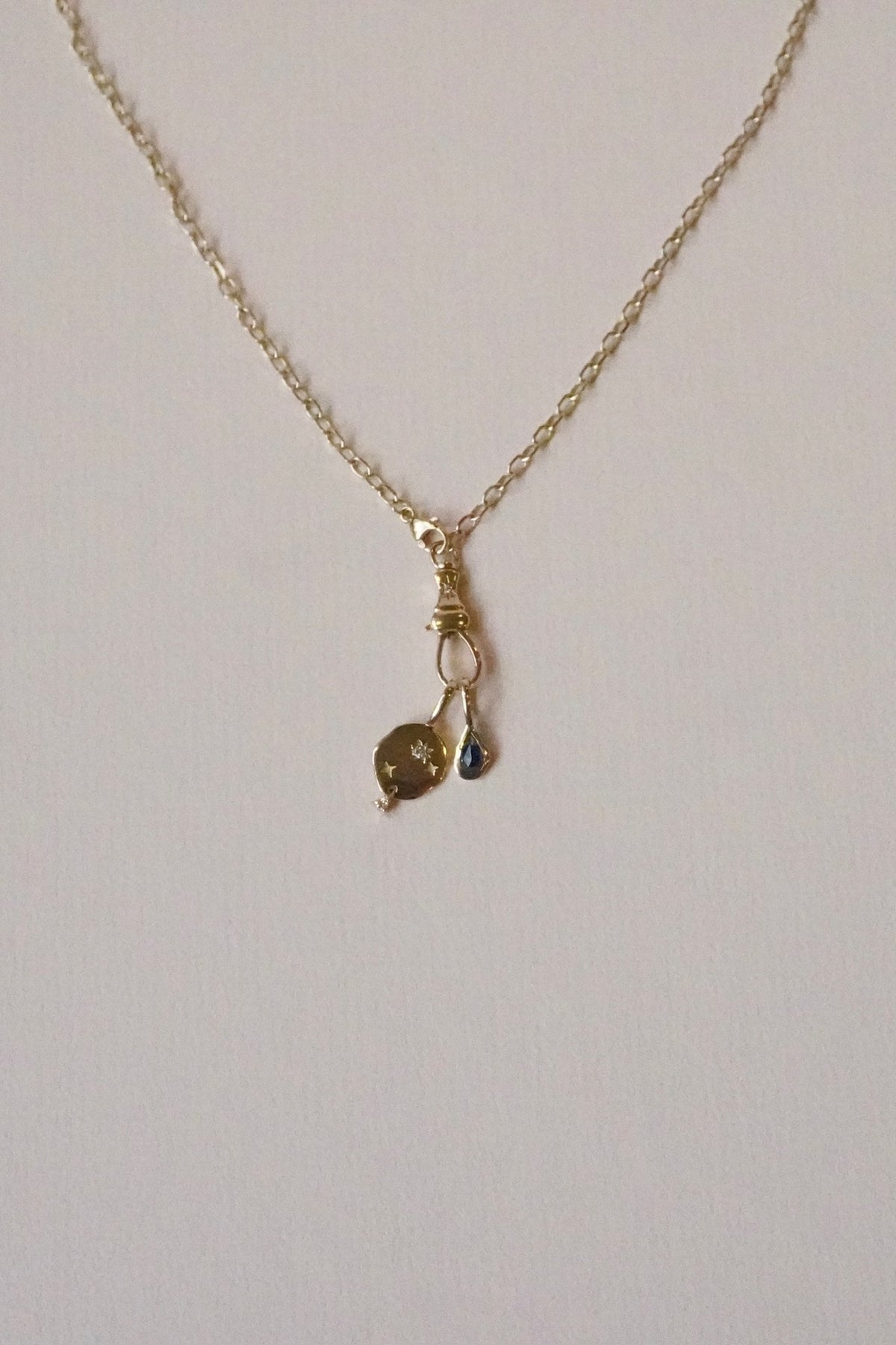 Magic Maker Charm Collector Clasp Necklace styled