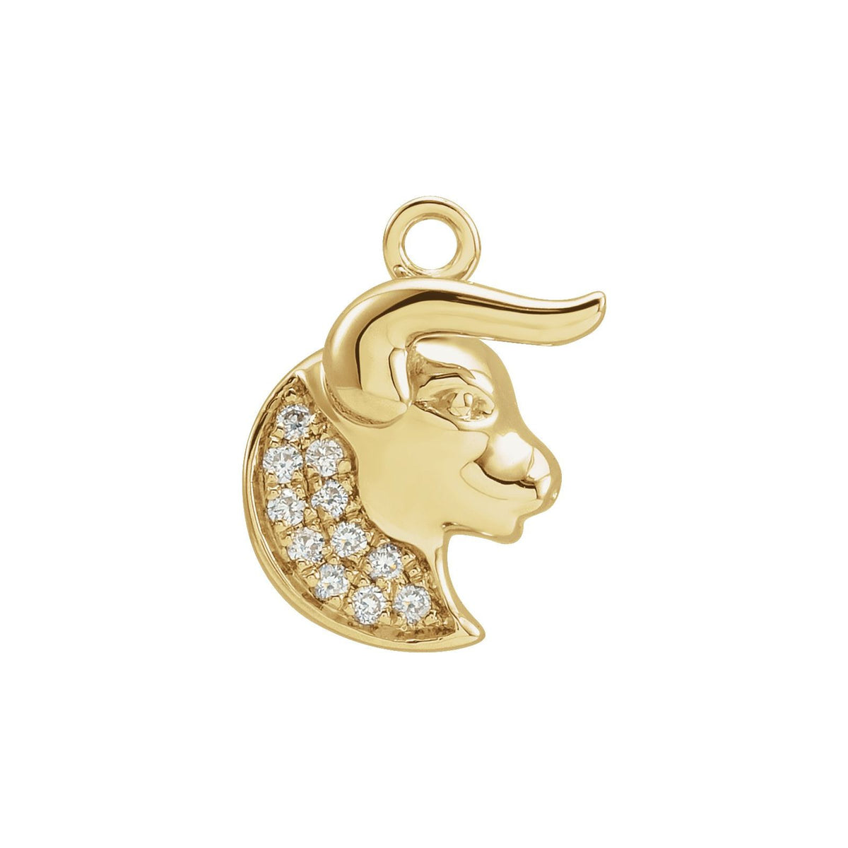 Star Sign Aura Charm, Taurus