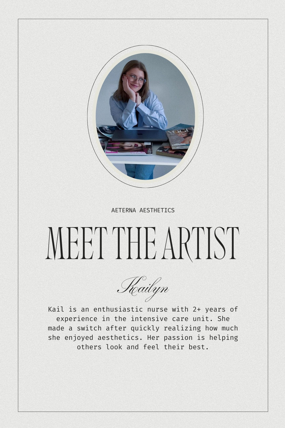 A MOMENT FOR YOU // AETERNA AESTHETICS EVENT DEPOSIT