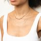 FLOATING DIAMOND SOLITARE NECKLACE