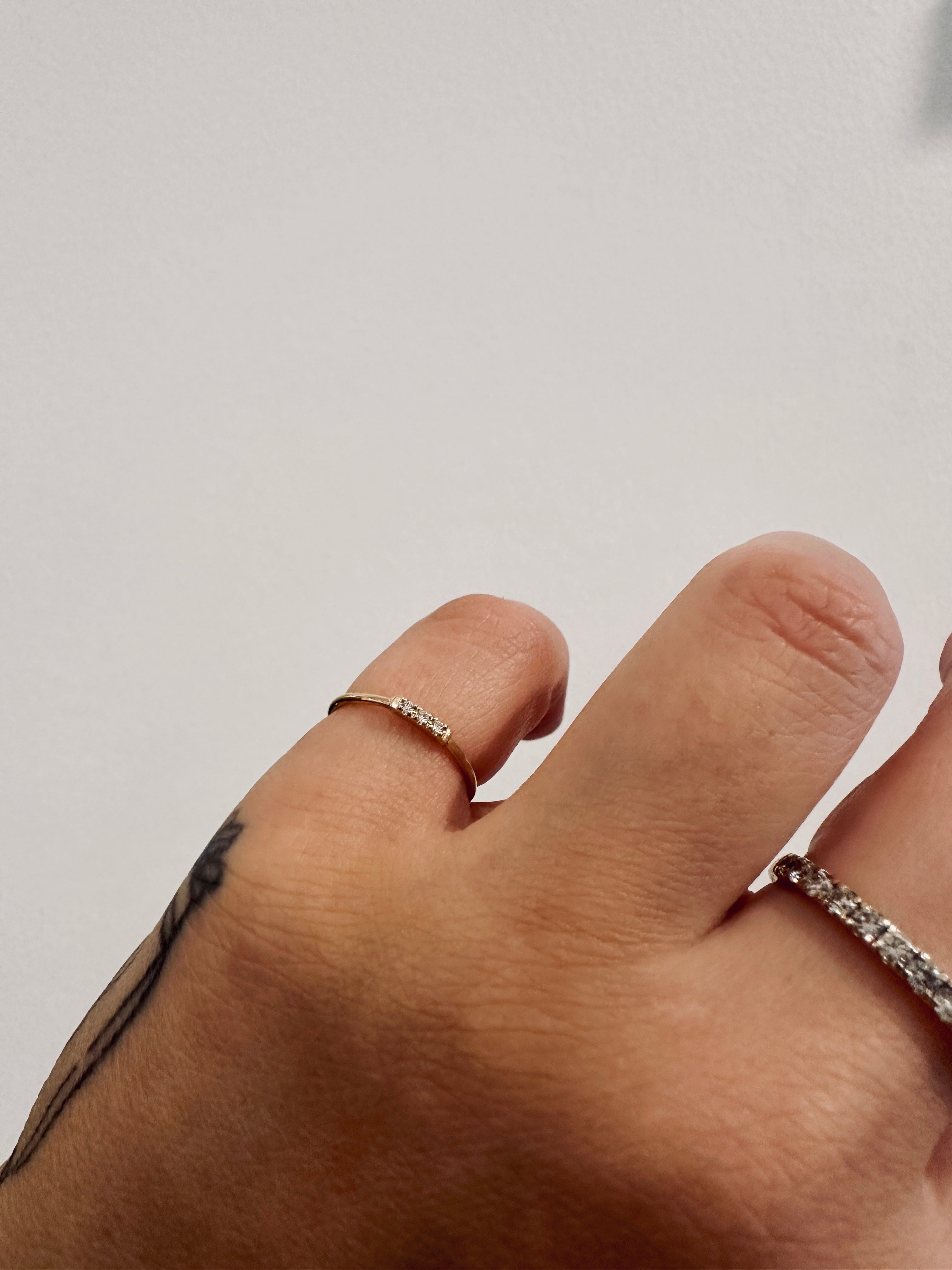 TIC TAC DIAMOND RING