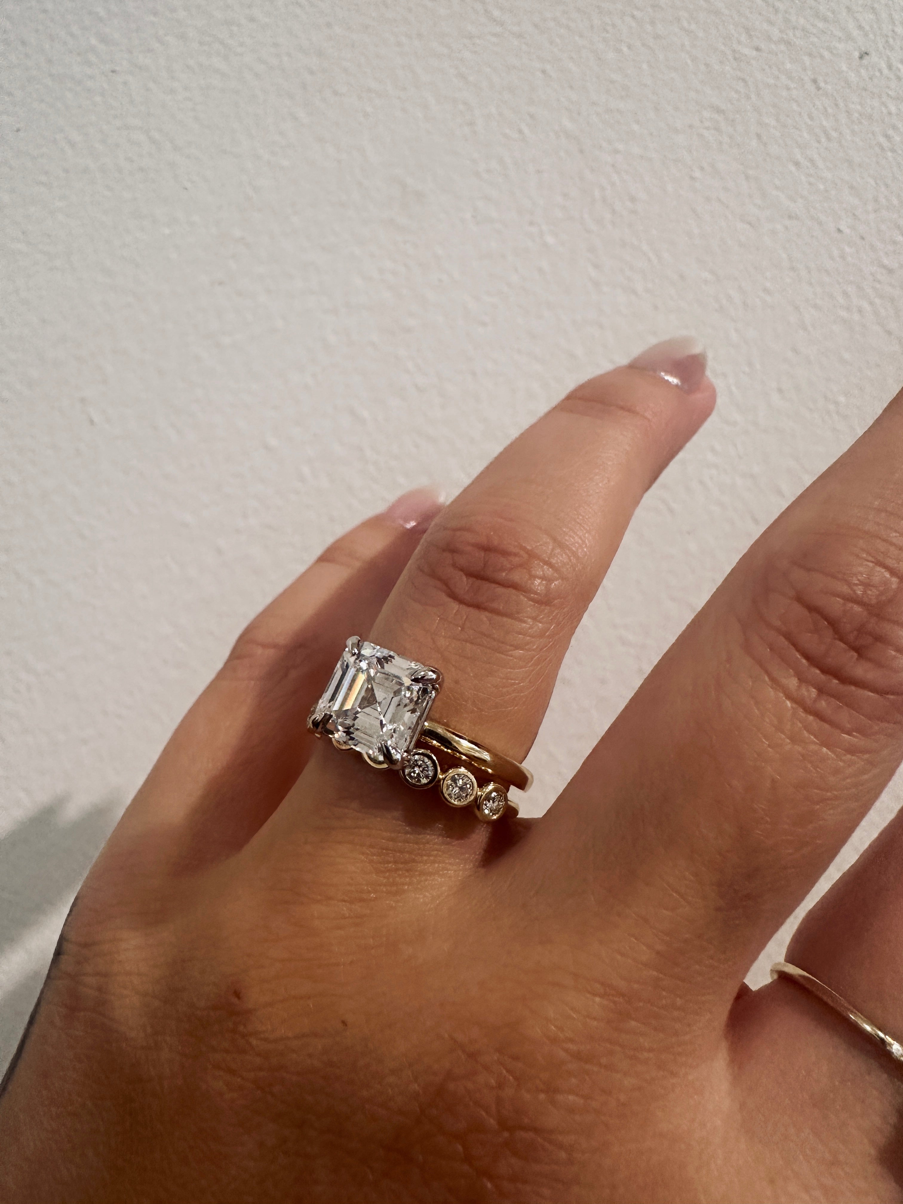 DIAMOND DEITY BAND // WEDDING BAND