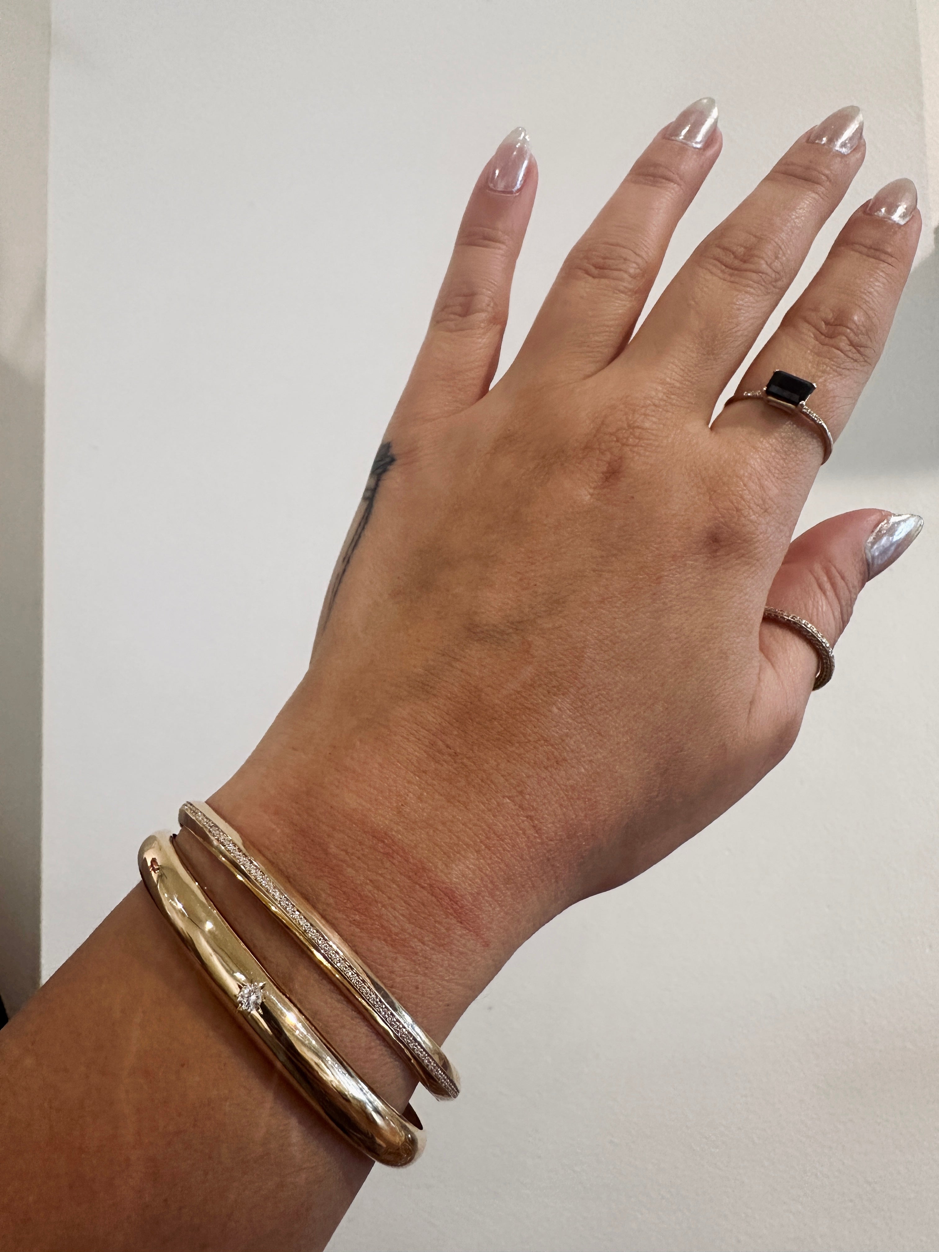 SINGLE STAR DIAMOND AURA CUFF