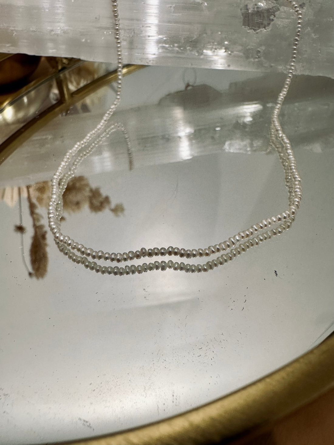 PEARL RICE NECKLACE