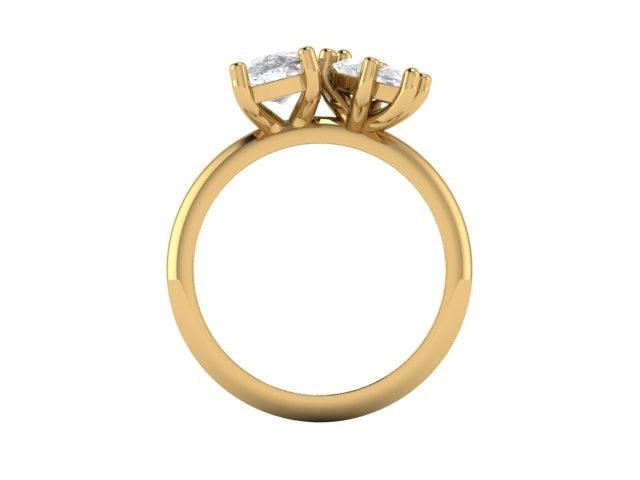 14kt Cushion Kindly Ones Engagement Ring
