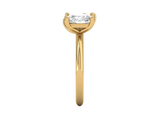 14kt Cushion Kindly Ones Engagement Ring