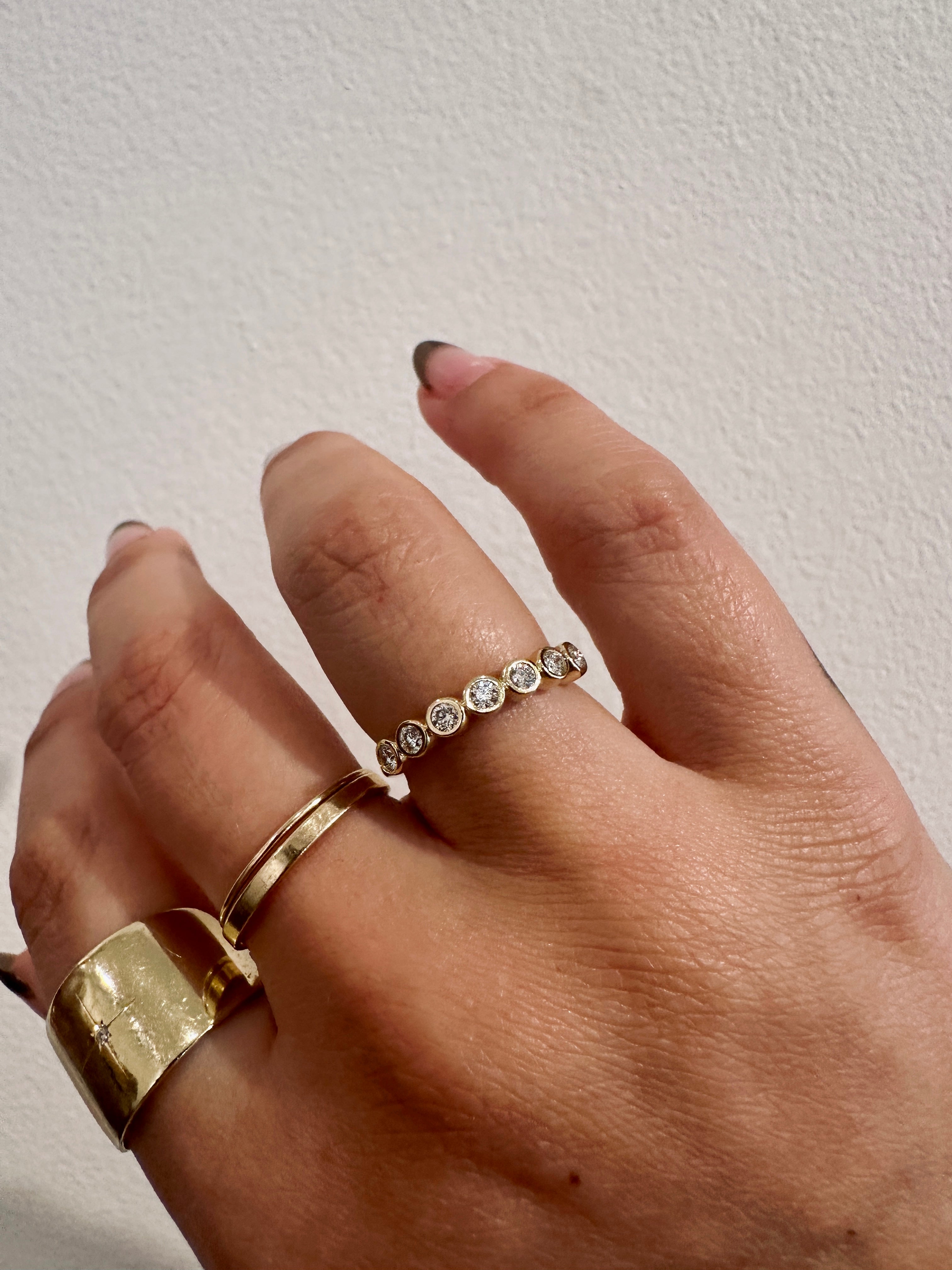 DIAMOND DEITY BAND // WEDDING BAND