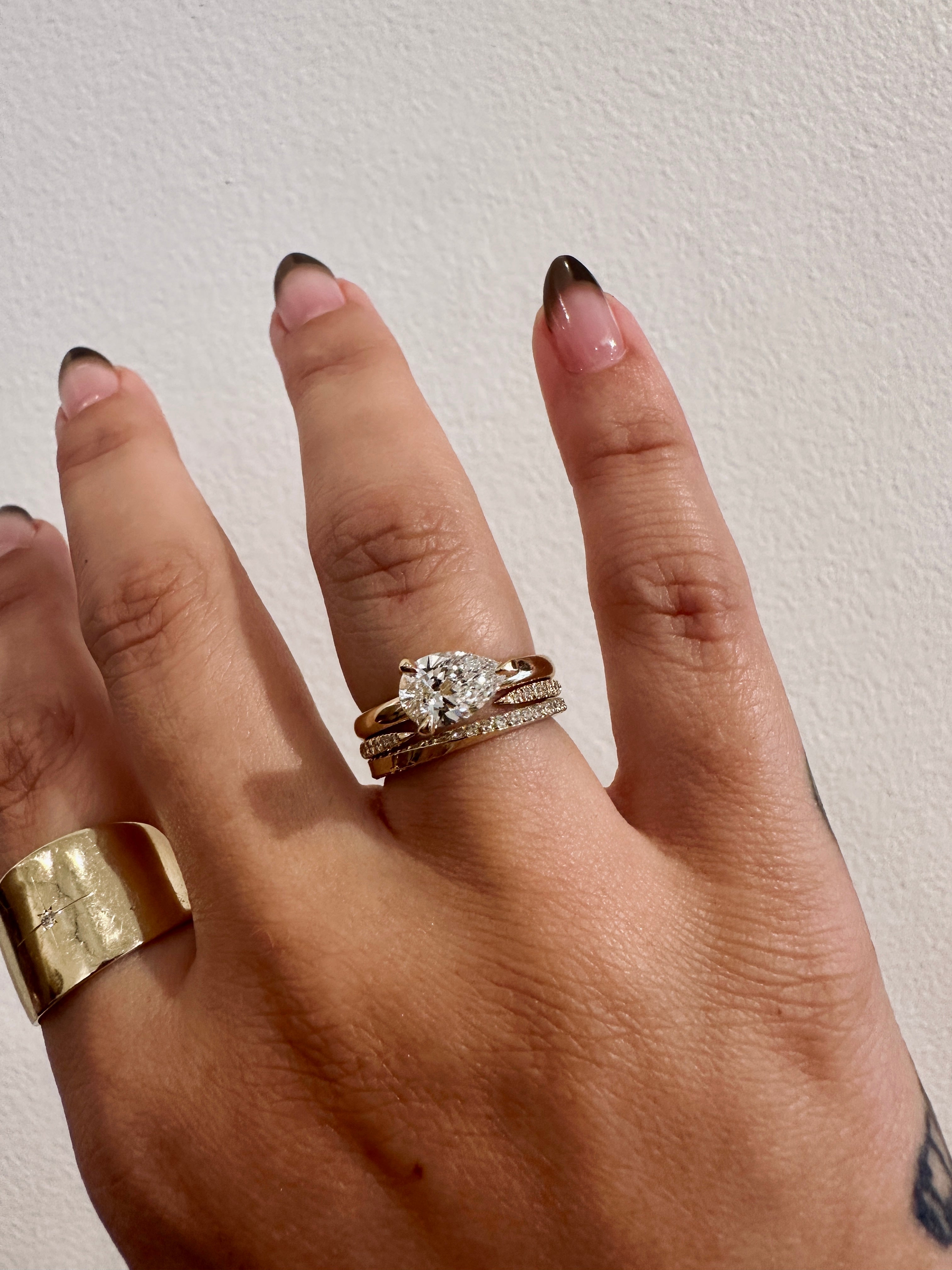 DIAMOND SLICE CUFF