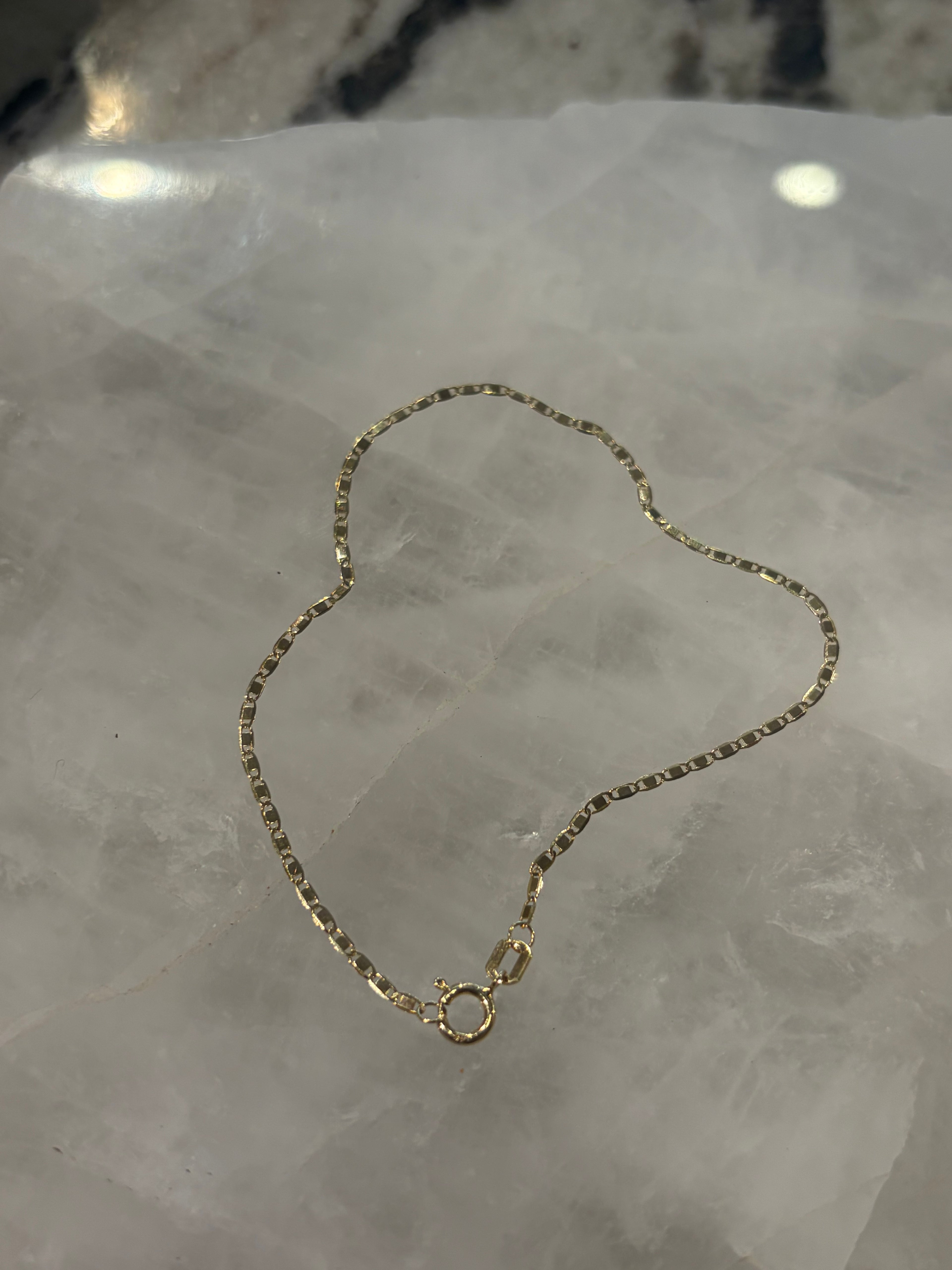 BB MIRROR CHAIN NECKLACE