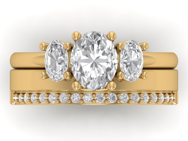 CIGAR GLAMOUR BAND // WEDDING BAND