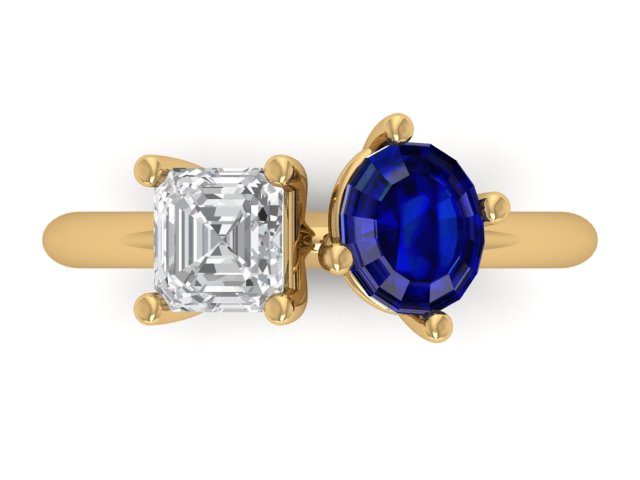 14kt Kindly Ones Engagement Ring Reimagined // For Adelia