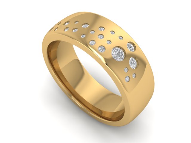 14kt Diamond Intentions Ring // For Micah