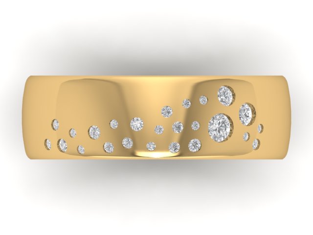 14kt Diamond Intentions Ring // For Micah