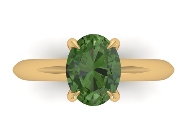 14kt Sapphire Views Engagement Ring