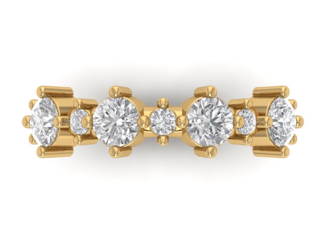14kt XL Diamond Showers Band // For Max