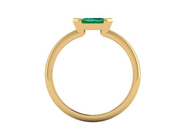 14kt Sapphire Horizons Engagement Ring