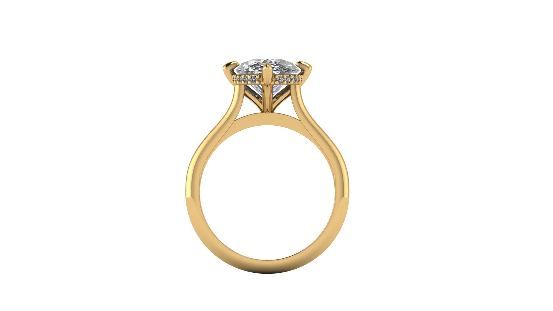 14kt Diamond Frescoes Views Re-Design // For Anna