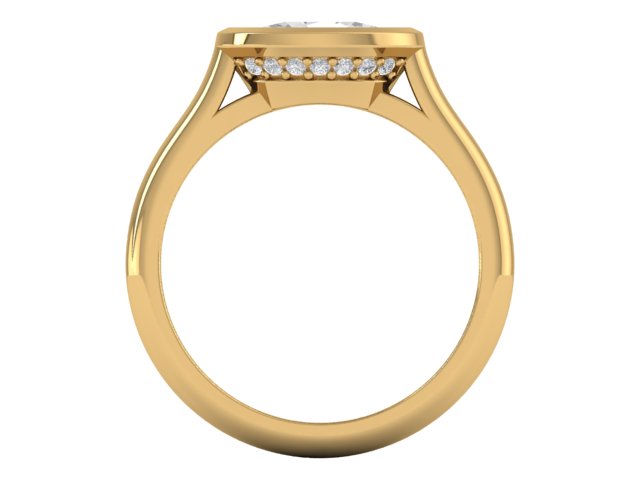 14kt Golden Oval Visions ReDesign // For Kerry