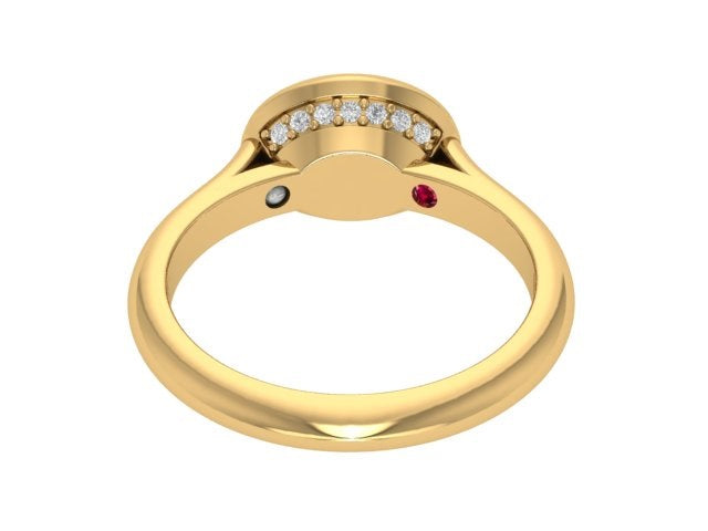 14kt Golden Oval Visions ReDesign // For Kerry
