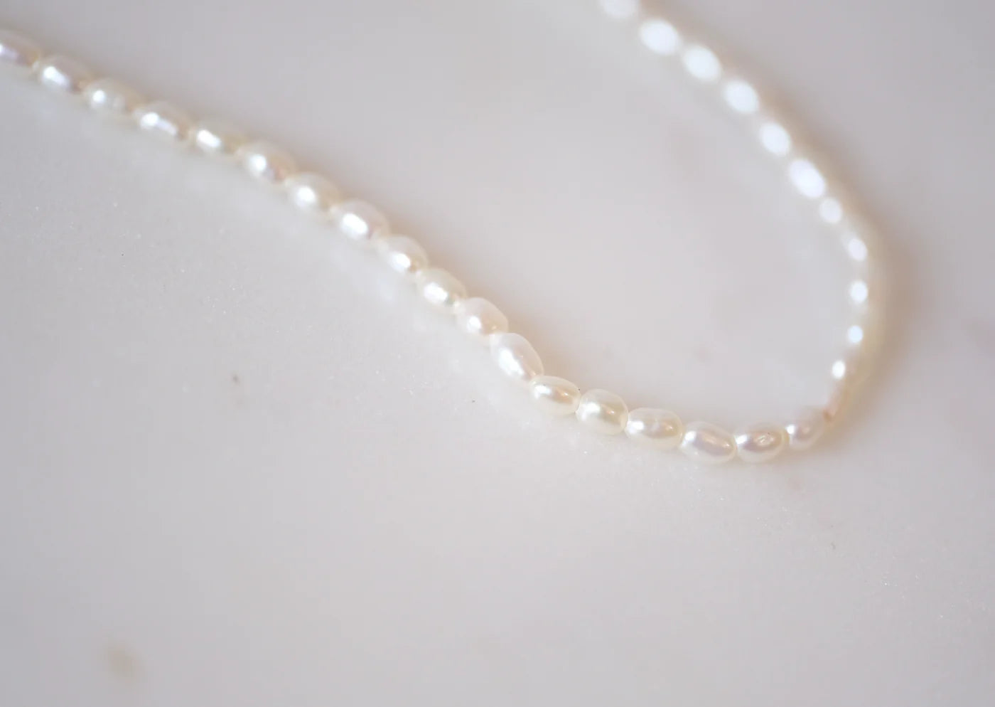 PEARL RICE NECKLACE