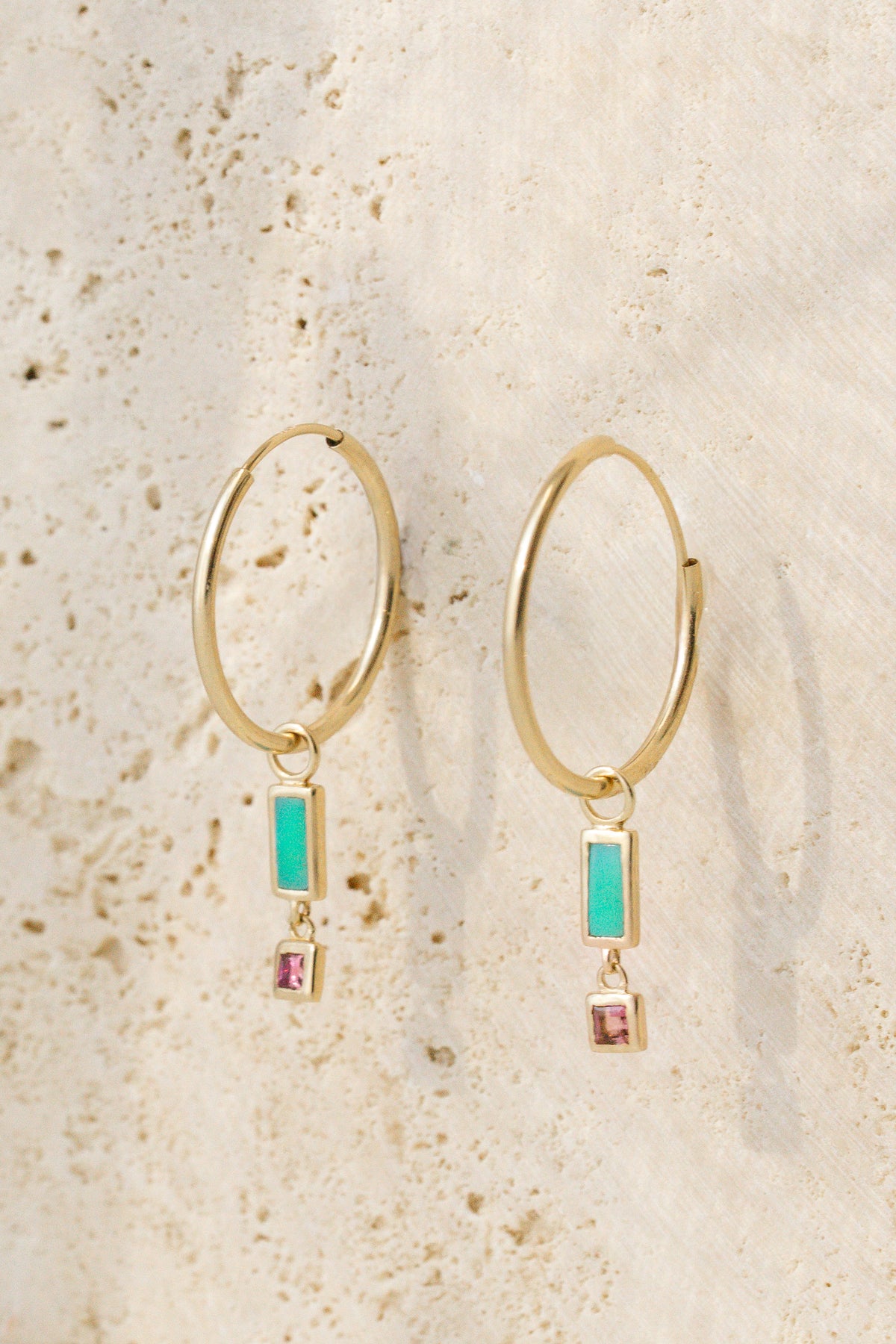 BLESSINGS ABOUND TURQUOISE EARRING CHARMS
