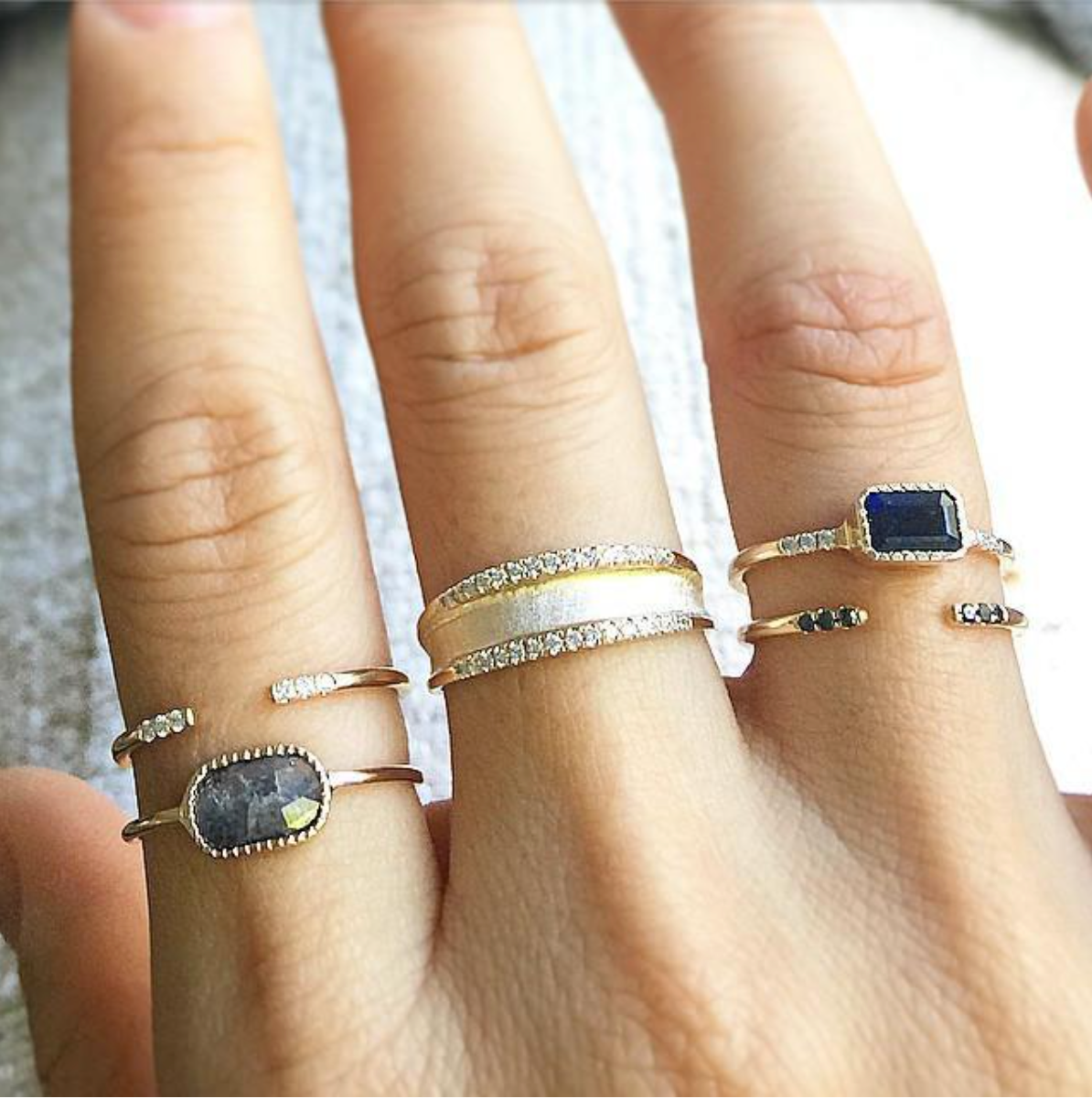 DOUBLE BAND RING