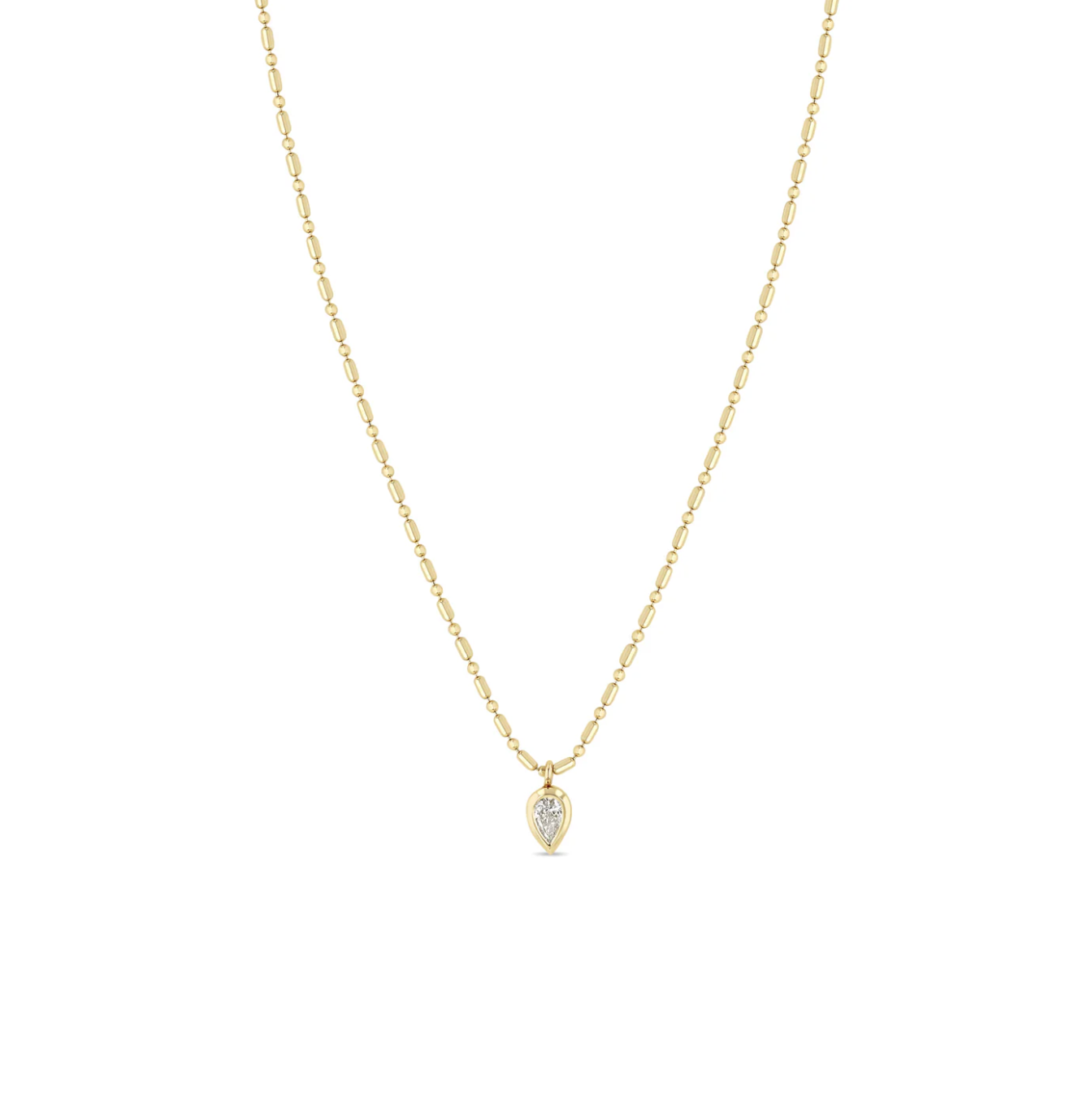 PEAR DUOS SNAKE CHAIN