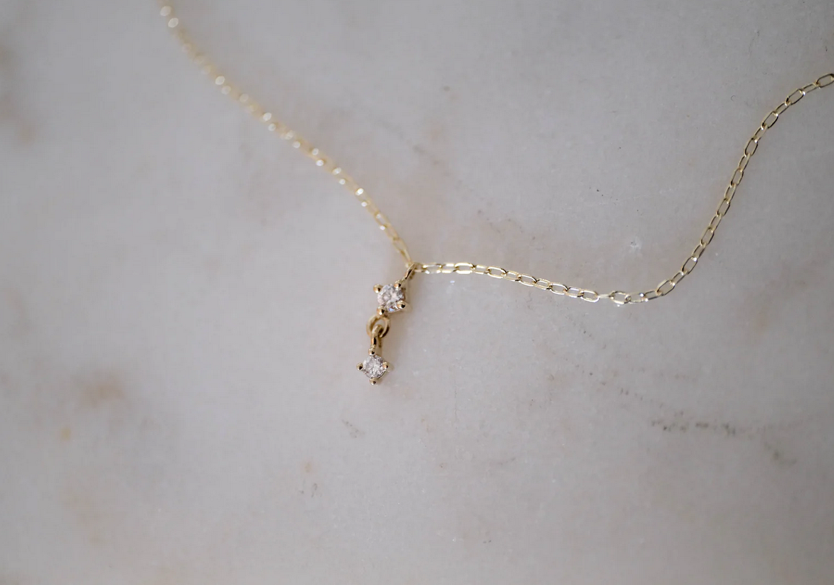 DIAMOND CROWN NECKLACE