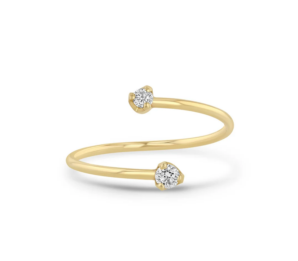 DIAMOND WRAP RING