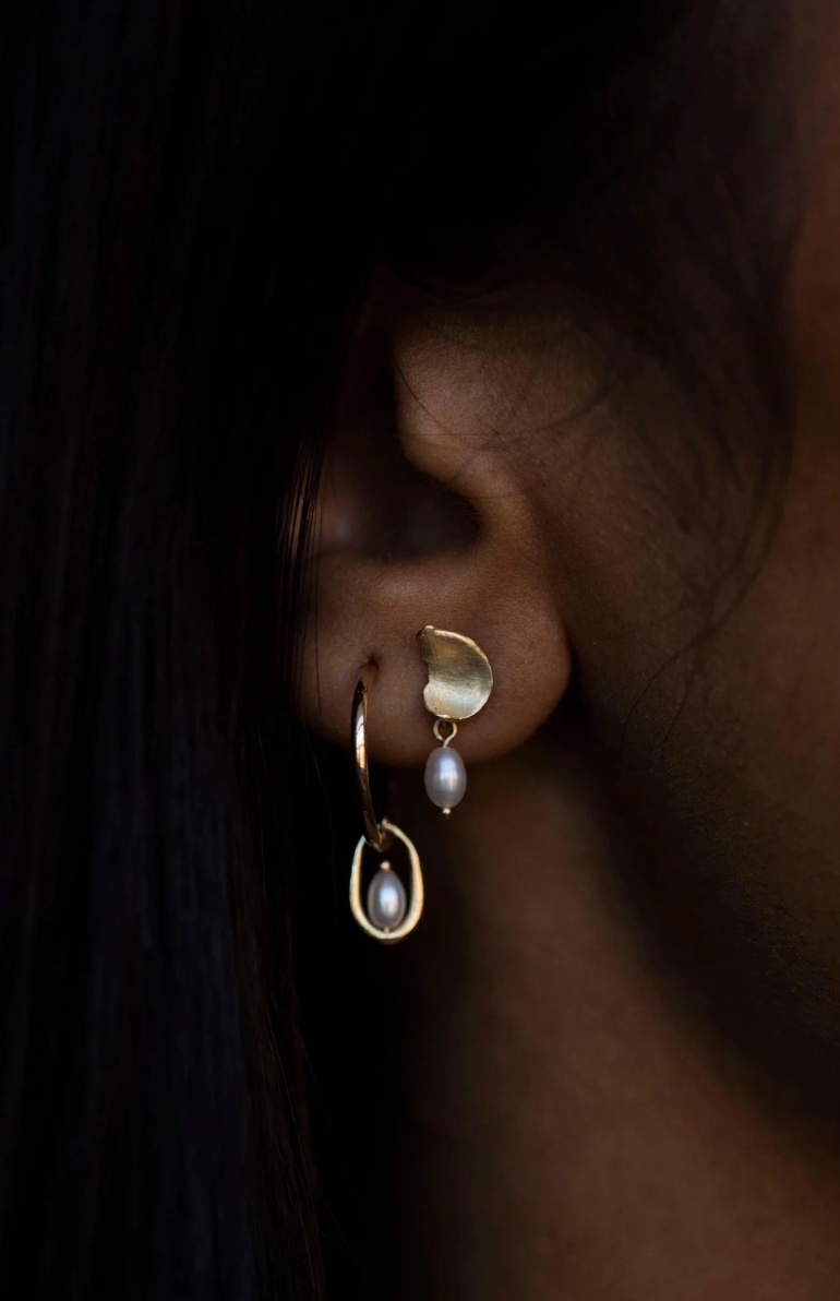 PEARL DEWDROP EARRINGS