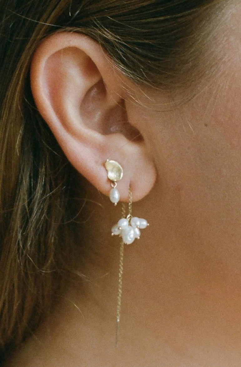 PEARL DEWDROP EARRINGS