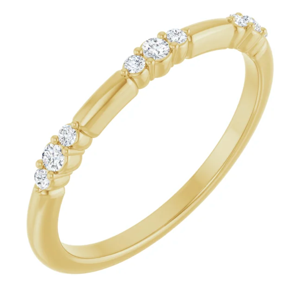 TRIPLETTE DIAMOND BAND