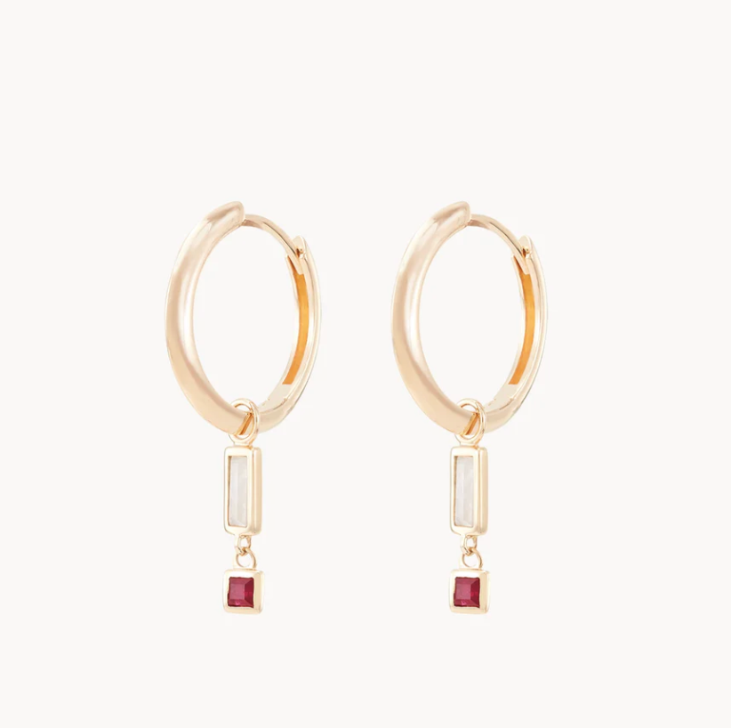 BLESSINGS ABOUND MOONSTONE EARRING CHARMS