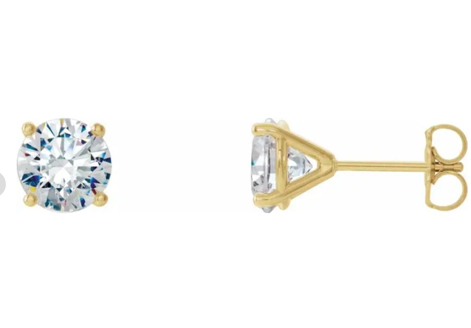 CLASSIC LAB DIAMOND STUDS