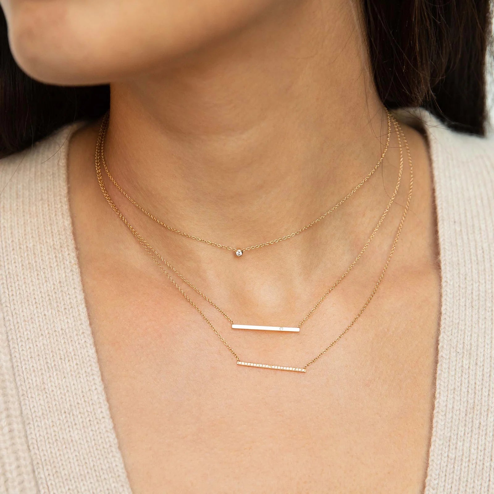 SINGLE DIAMOND BEZEL PENDANT