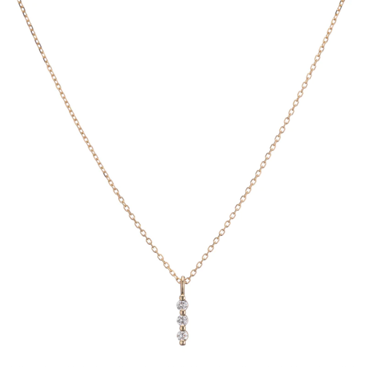 DIAMOND STACK NECKLACE
