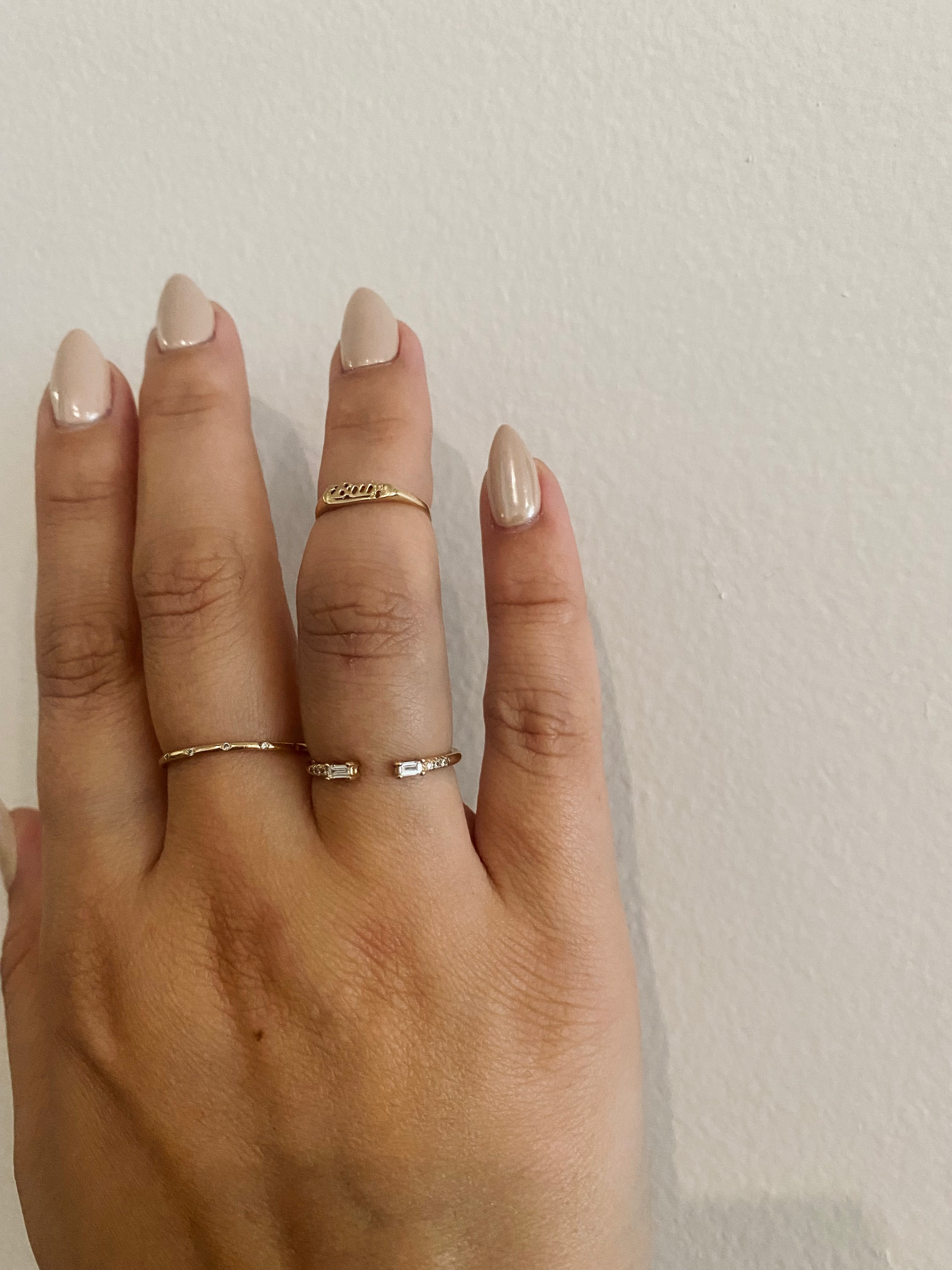 DIAMOND BAGUETTE EQUILIBRIUM CUFF