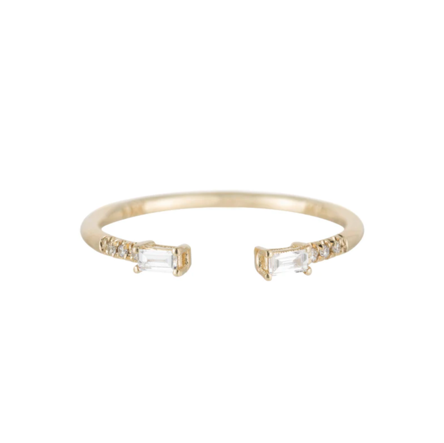DIAMOND BAGUETTE EQUILIBRIUM CUFF