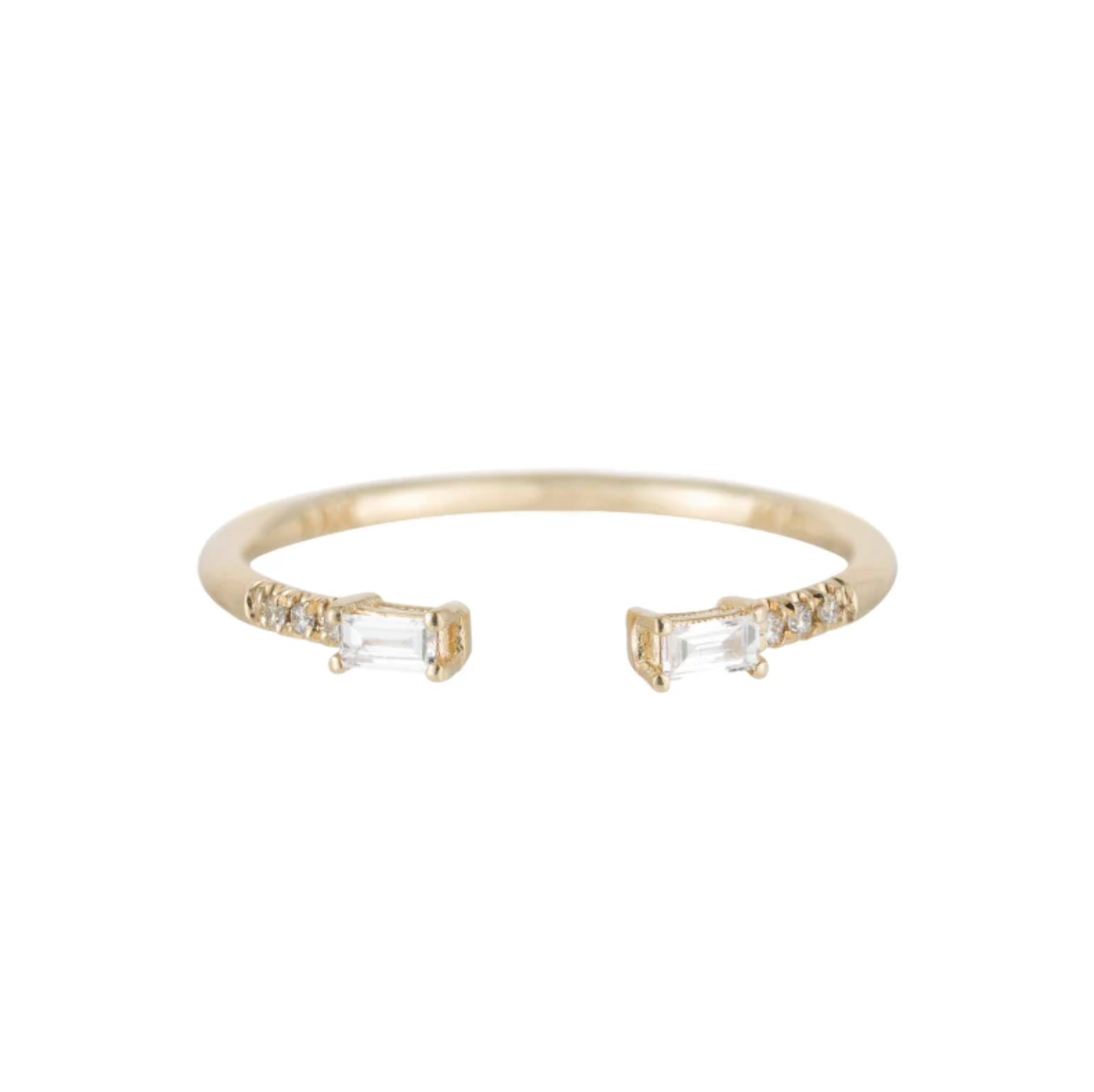 DIAMOND BAGUETTE EQUILIBRIUM CUFF
