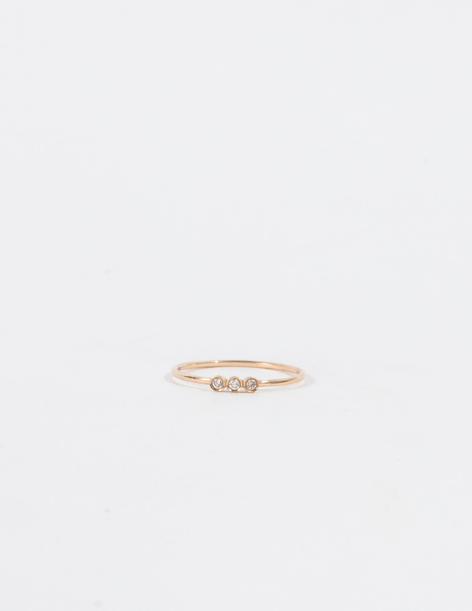 DIAMOND TRIO RING