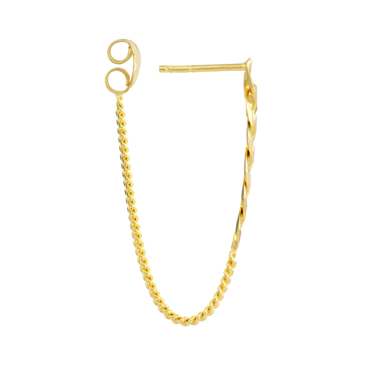 CUBAN LINK CHAIN EARRINGS