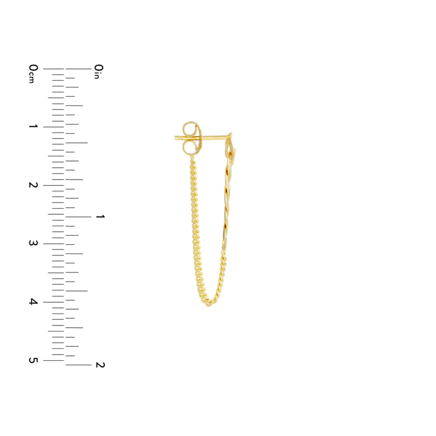 CUBAN LINK CHAIN EARRINGS