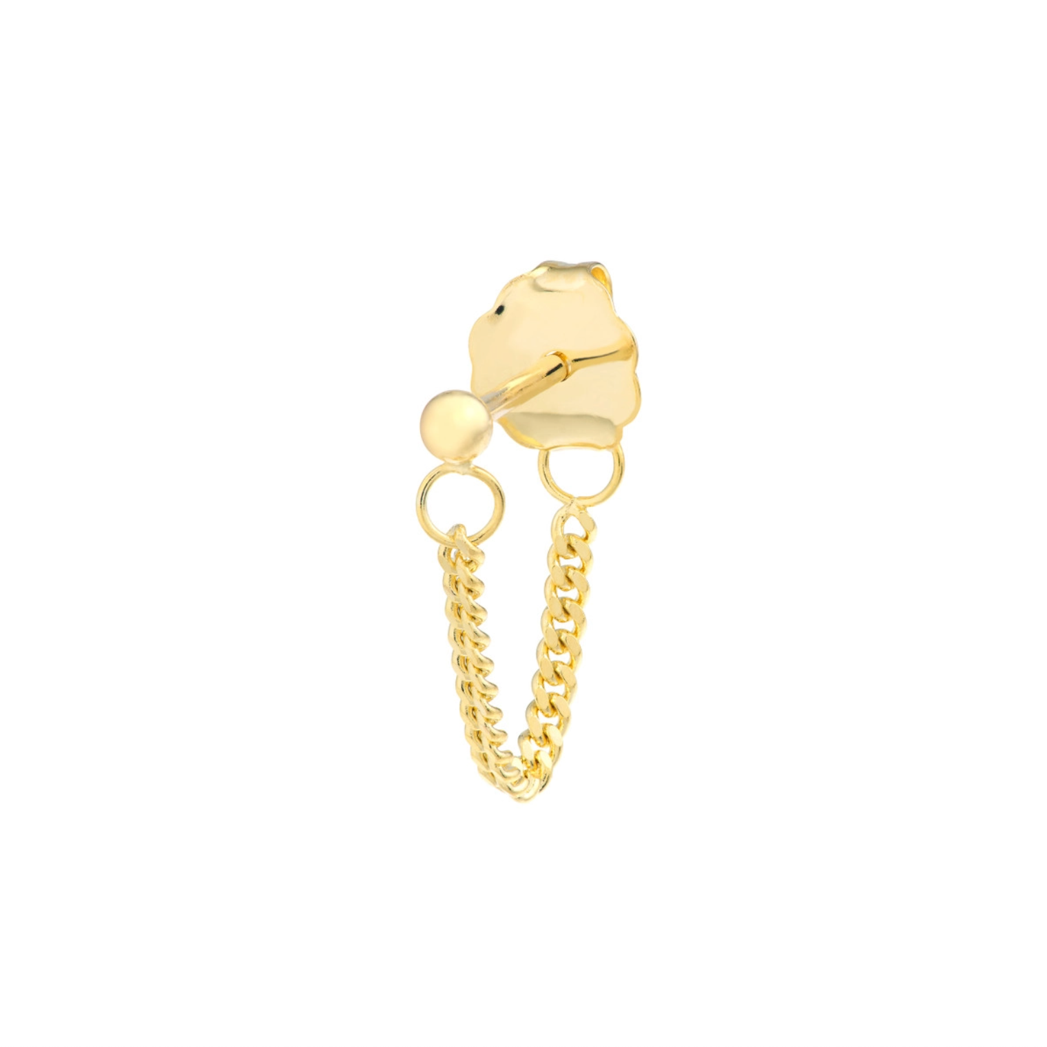 BB CURB CHAIN EARRINGS