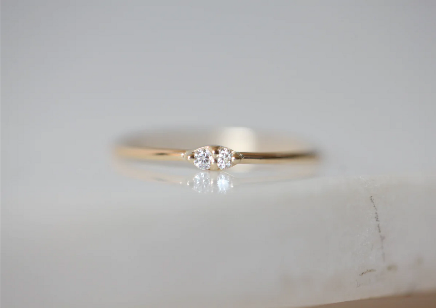 TWIN DIAMOND RING