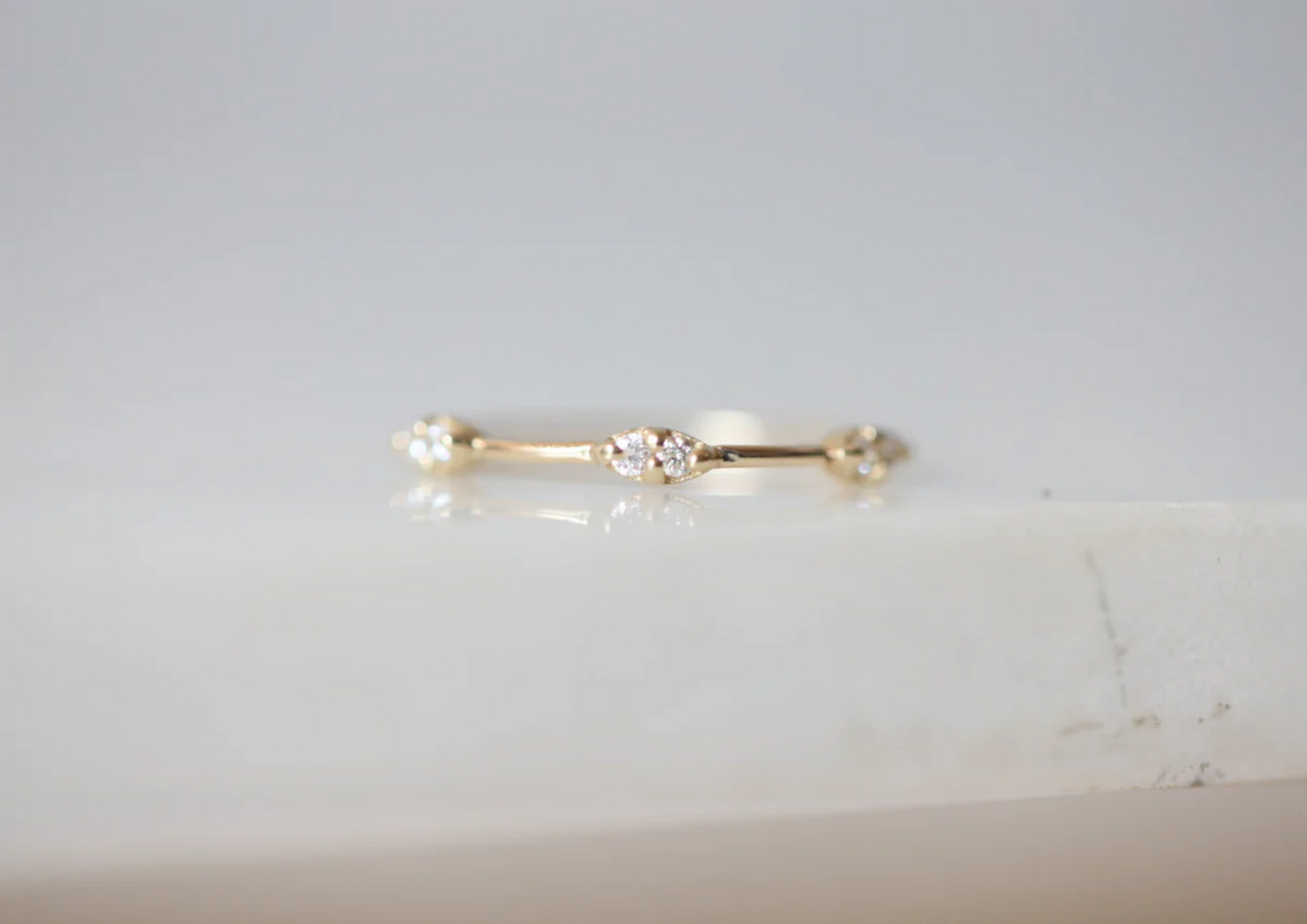 TRIPLET DIAMOND RING
