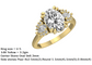 14kt Oval Kindly Ones Engagement Ring
