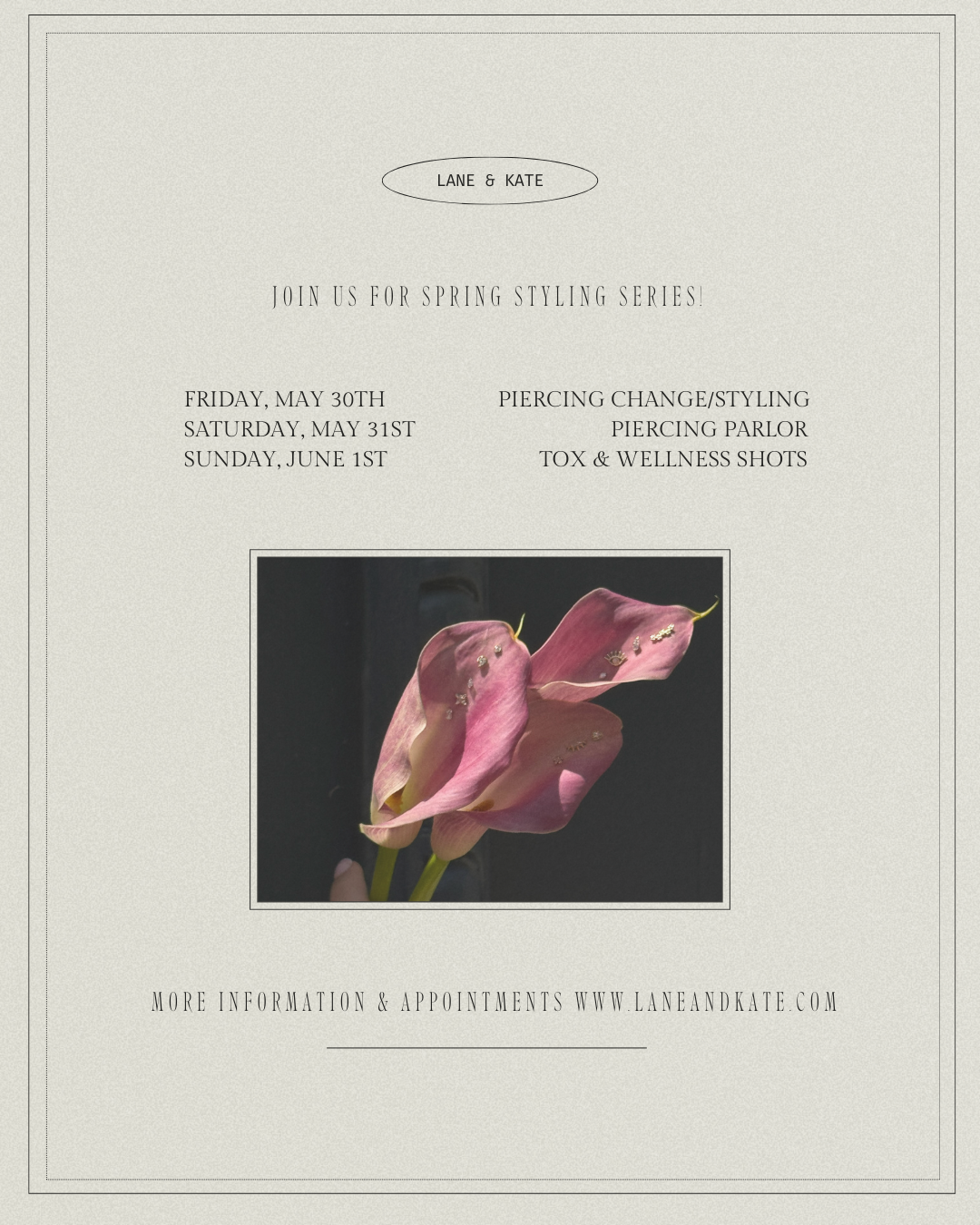 AETERNA AESTHETICS BOOKING
