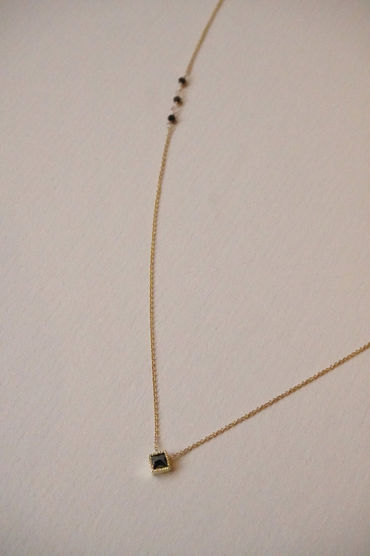 Black Diamond PC Necklace styled